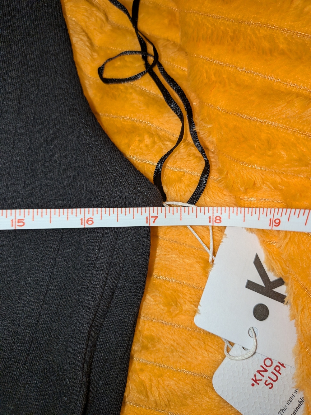 Known Supply Black Ribbed Scoop Neck Crop Top *Fits Small* - Picture 11 of 12